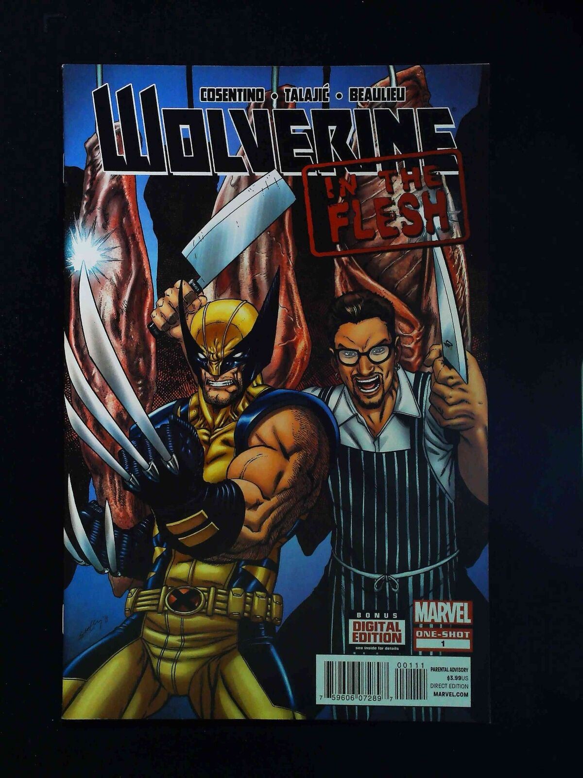 Wolverine In The Flesh #1 Marvel Comics 2013 Nm-