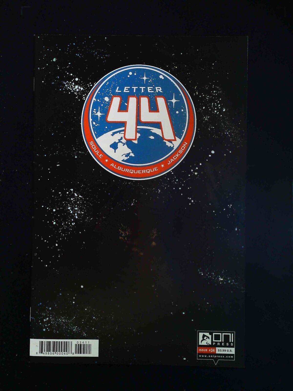 Letter 44 #34 Oni Comics 2017 Vf+