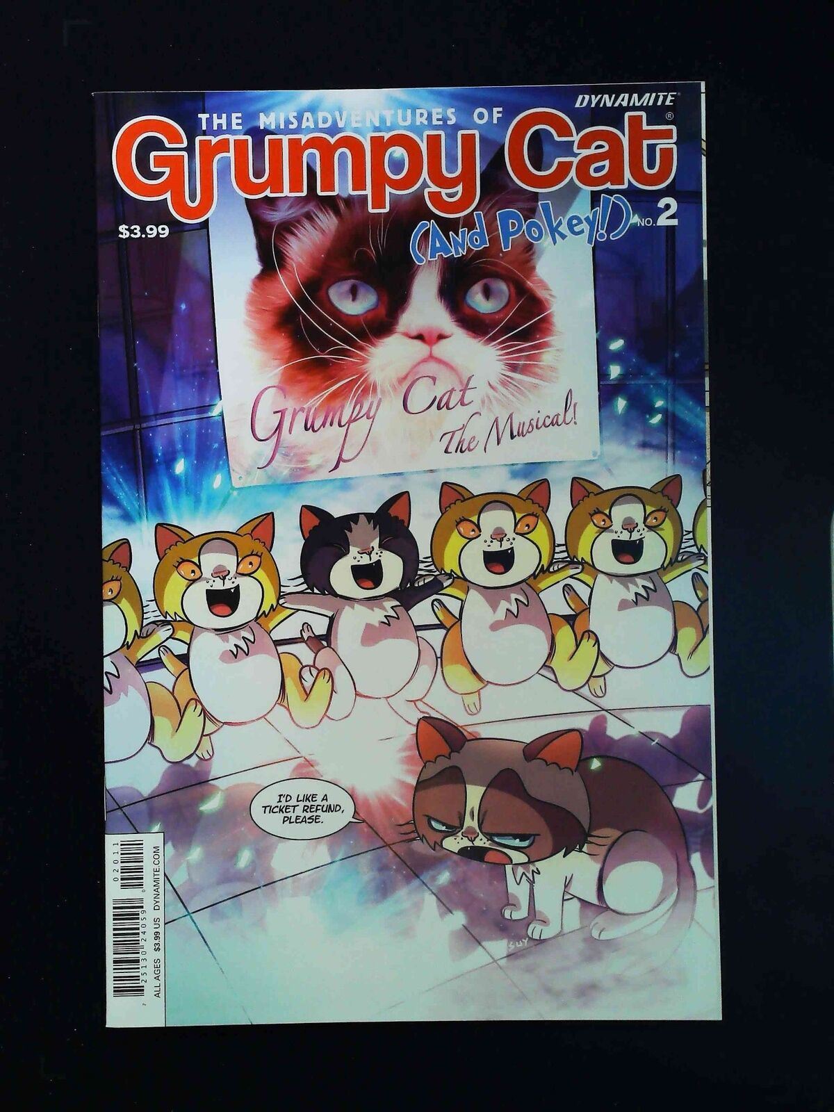 Grumpy Cat #2 Dynamite Comics 2015 Nm-