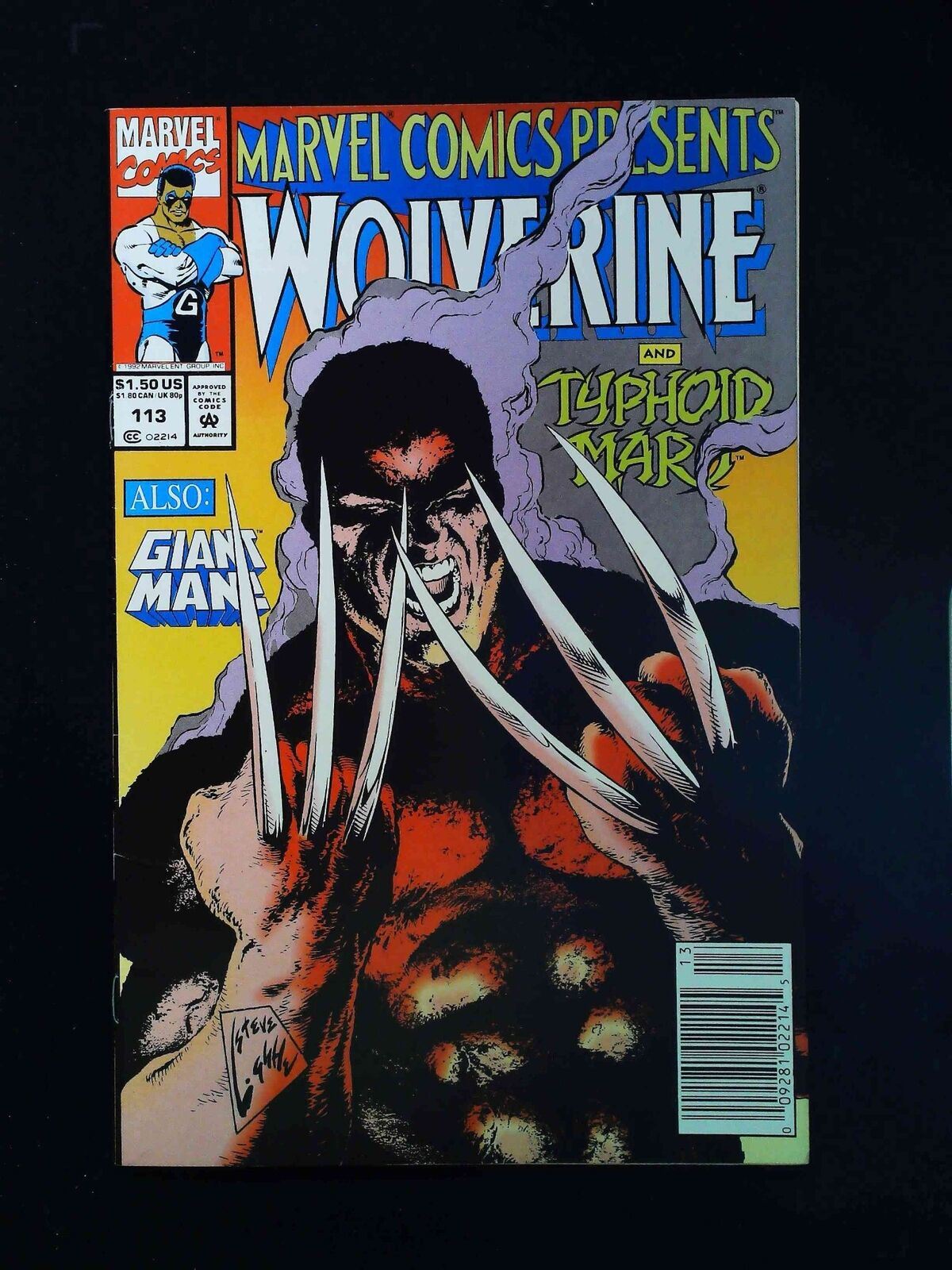 Marvel Comics Presents #113 Marvel Comics 1992 Vf+ Newsstand