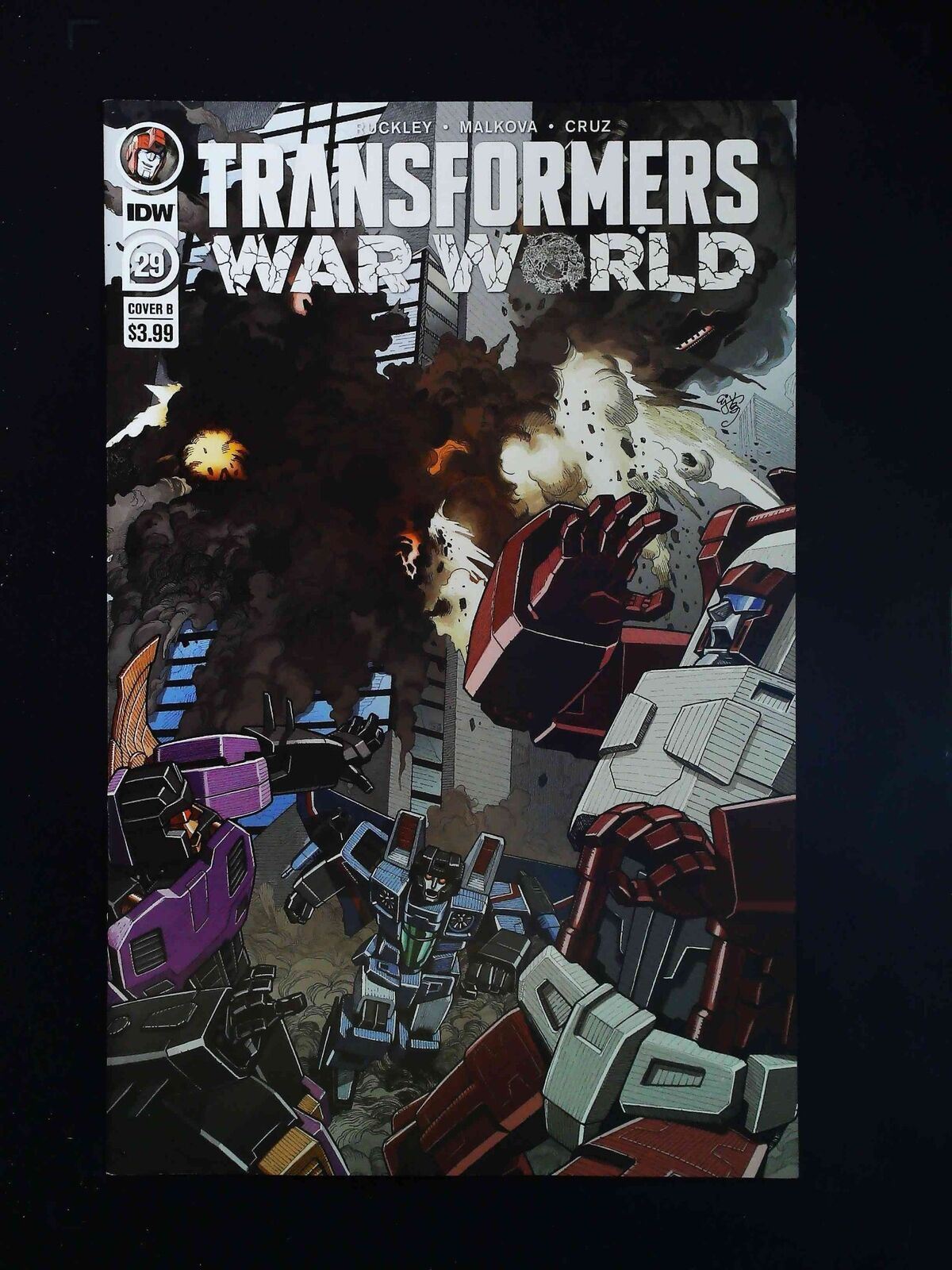 Transformers #29B Idw Comics 2021 Nm E. J. Su Variant