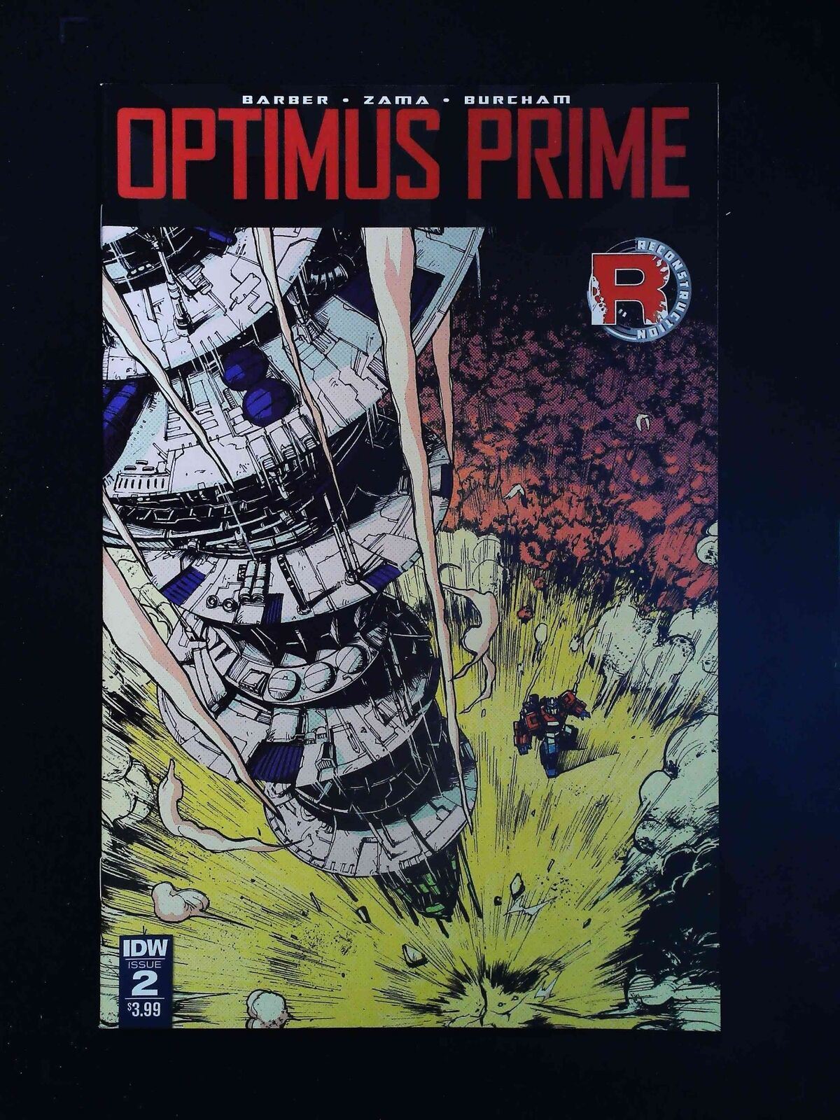 Optimus Prime #2 Idw Comics 2016 Vf/Nm
