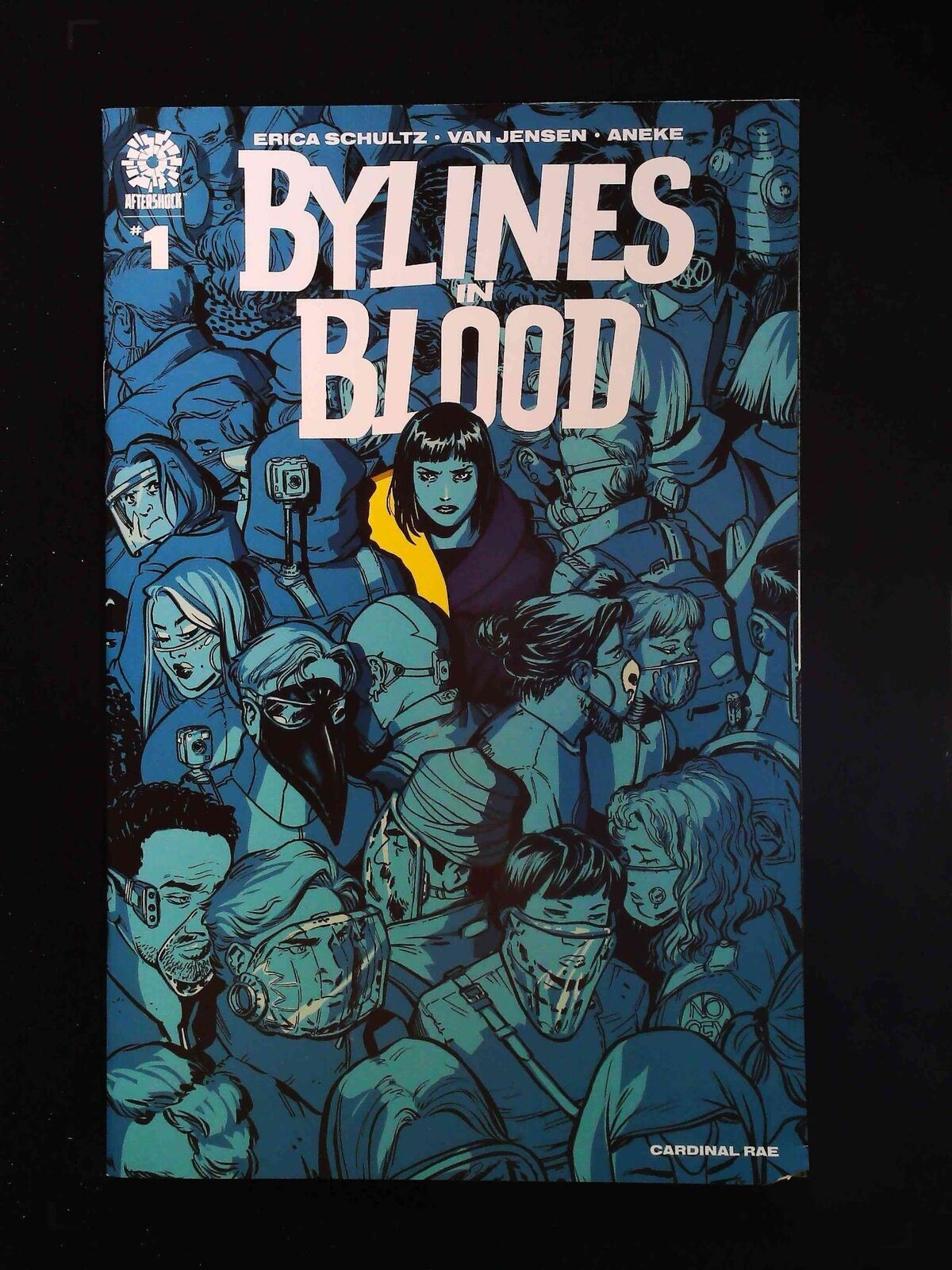 Bylines In Blood #1 Aftershock Comics 2022 Nm+