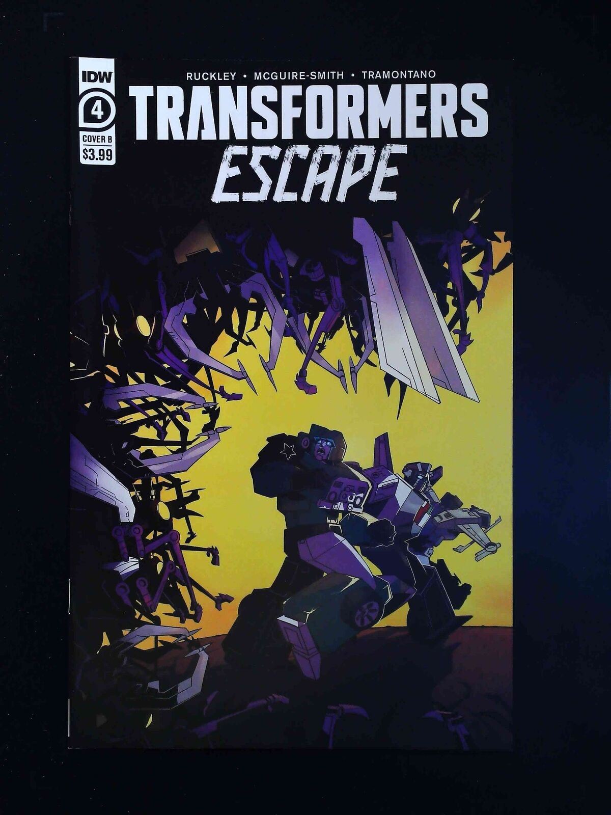 Transformers Escape #4B Idw Comics 2021 Nm Baumgartner Variant