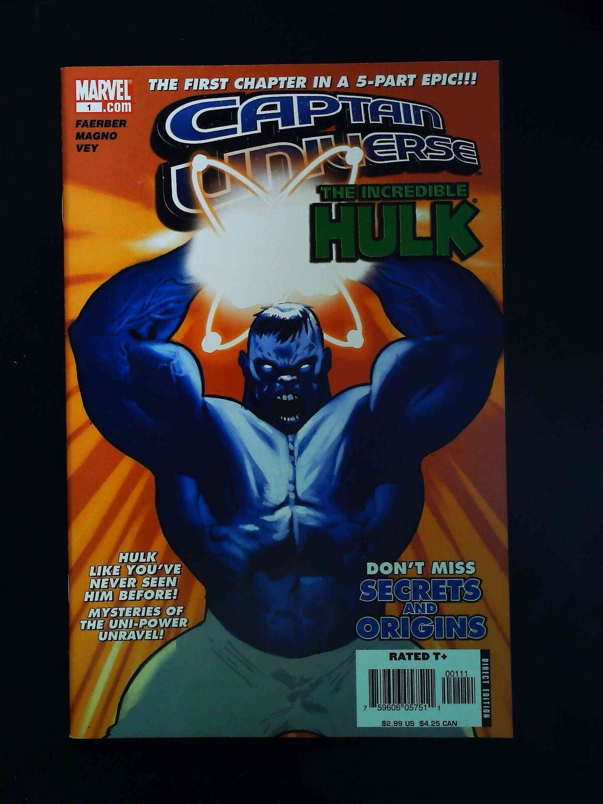 Captain Universe Hulk #1 Marvel Comics 2006 Nm