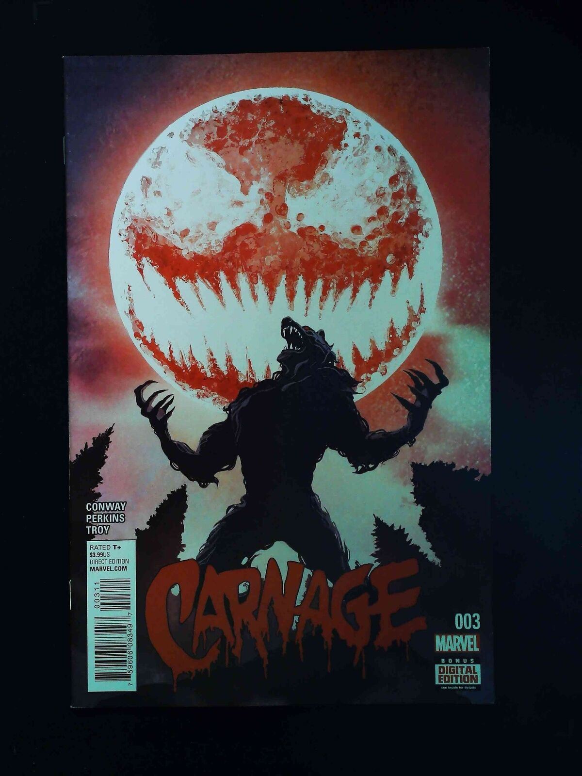 Carnage #3 Marvel Comics 2016 Vf/Nm
