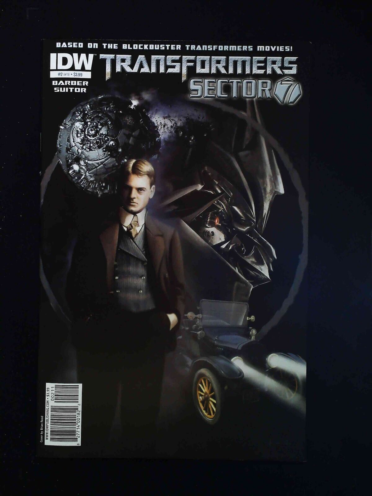 Transformers Sector 7 #2 Idw Comics 2010 Vf+