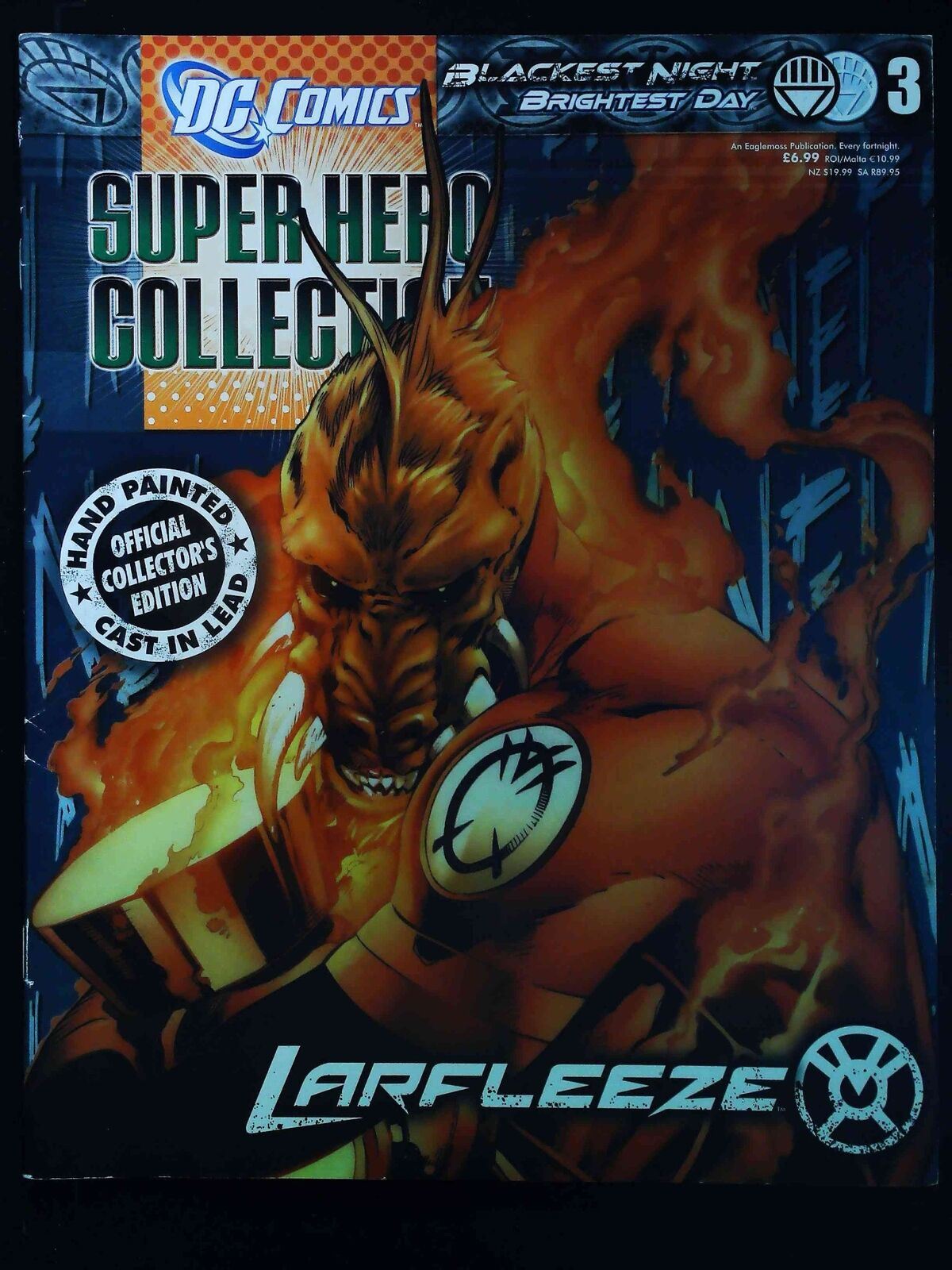 Dc Comics Super Hero Collection Blackest Night/Brightest Dat #3 Dc 2011 Vf