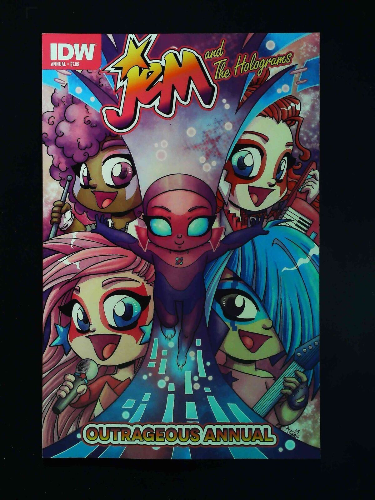 Jem And The Holograms Outrageous Annual #1 Idw Comics 2015 Nm+