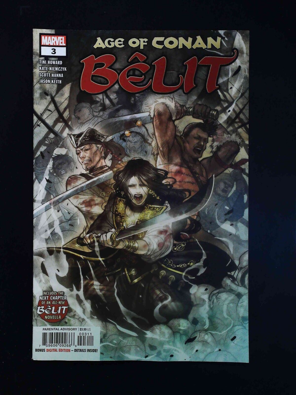 Age Of Conan Belit #3 Marvel Comics 2019 Vf/Nm