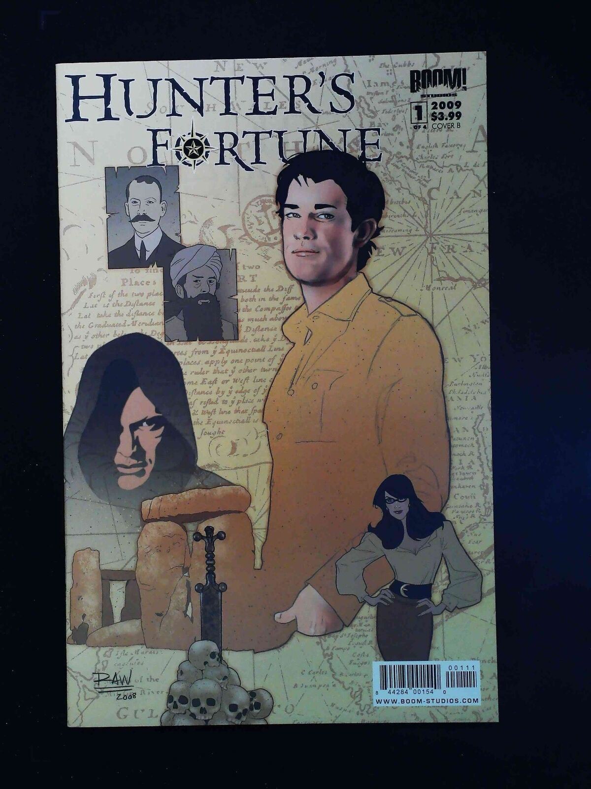 Hunter'S Fortune #1B Boom Studios Comics 2009 Nm+ Wrigley Variant