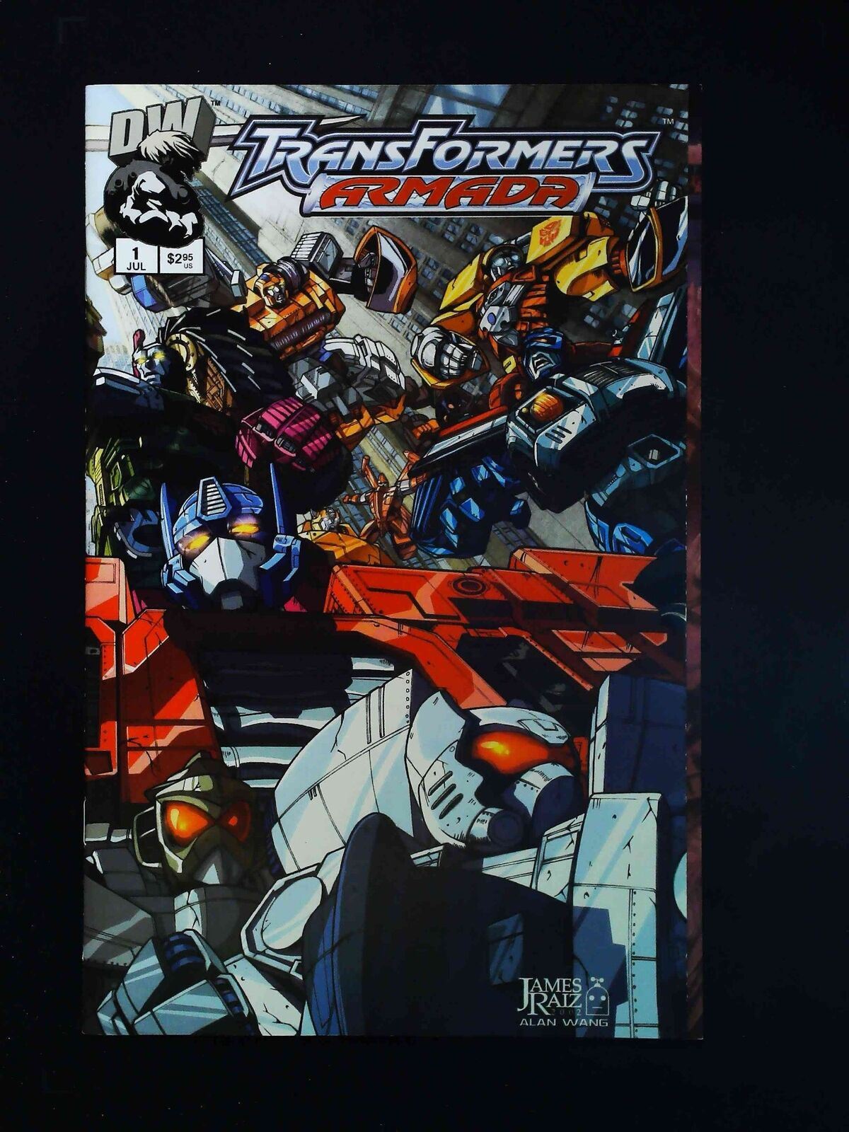 Transformers Armada Energon #1 Dreamwave Comics 2002 Nm