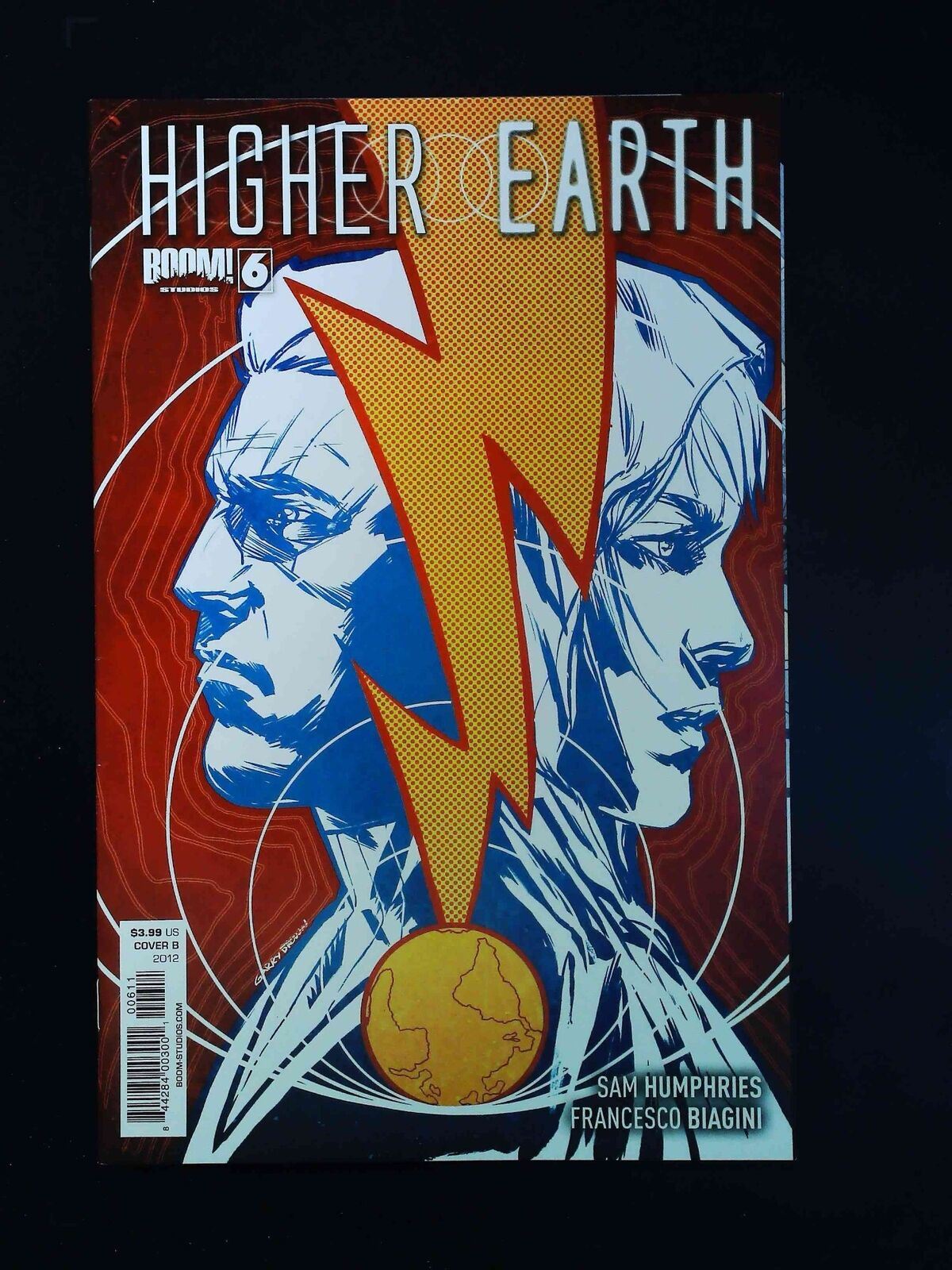 Higher Earth #6B Boom Studios Comics 2012 Vf+ Brown Variant