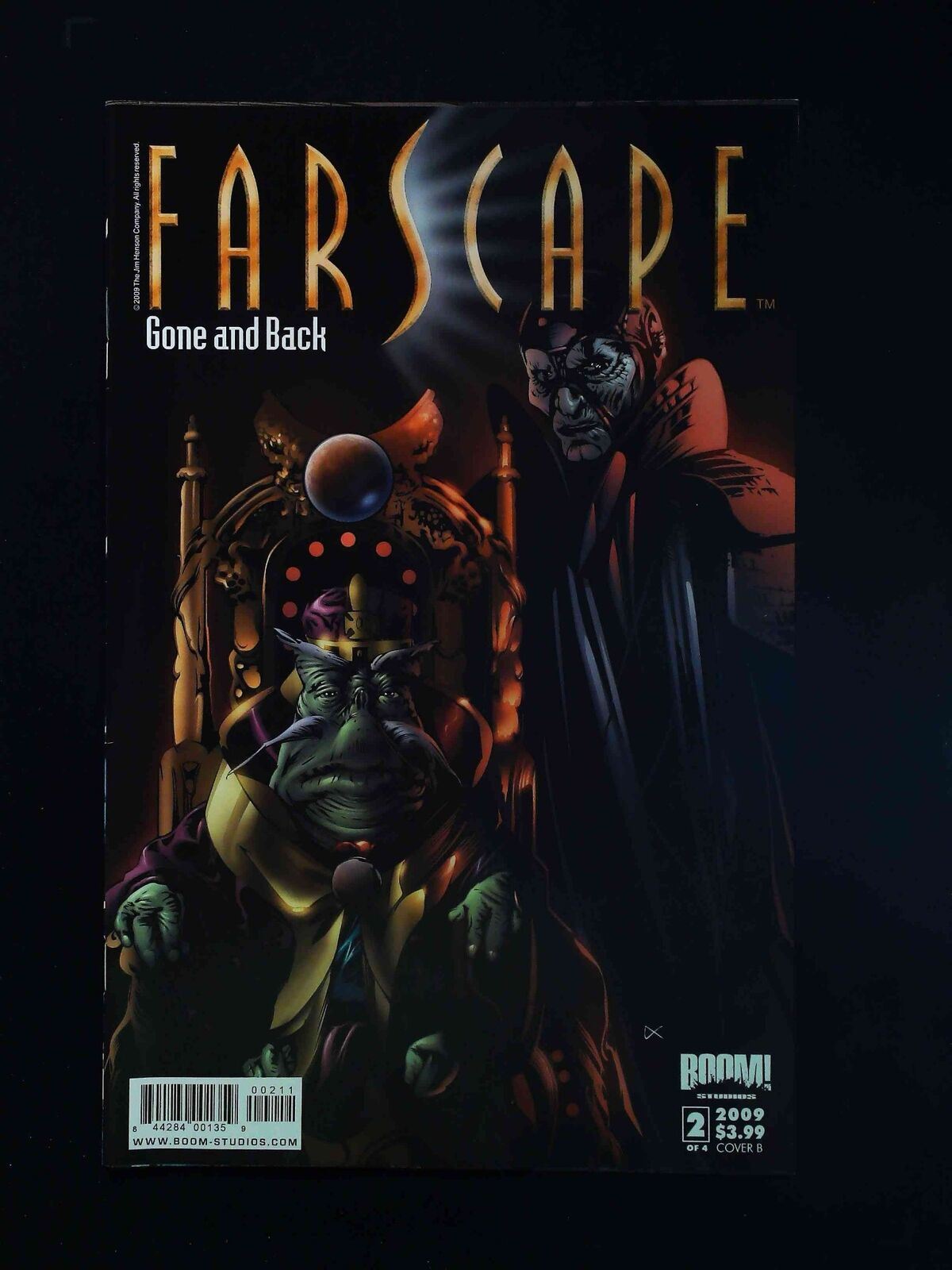 Farscape Gone And Back #2B Boom Studios Comics 2009 Vf+ Calero Variant