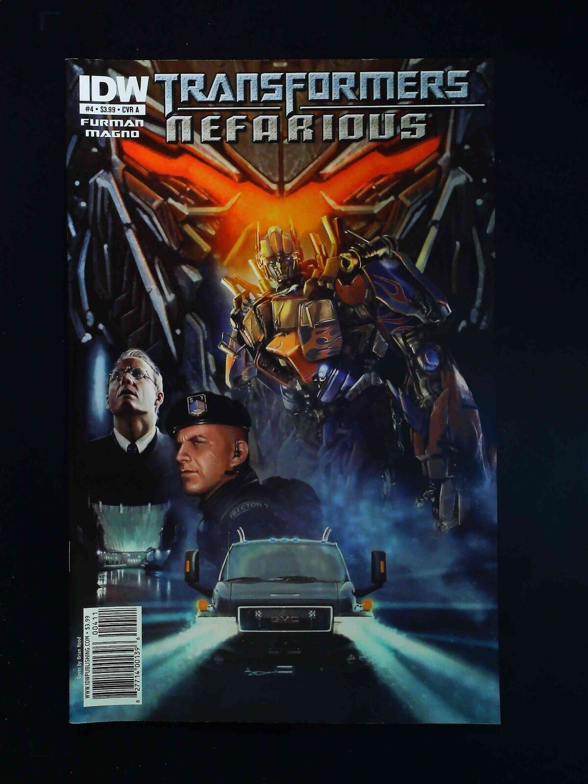 Transformers Nefarious #4 Idw Comics 2010 Nm