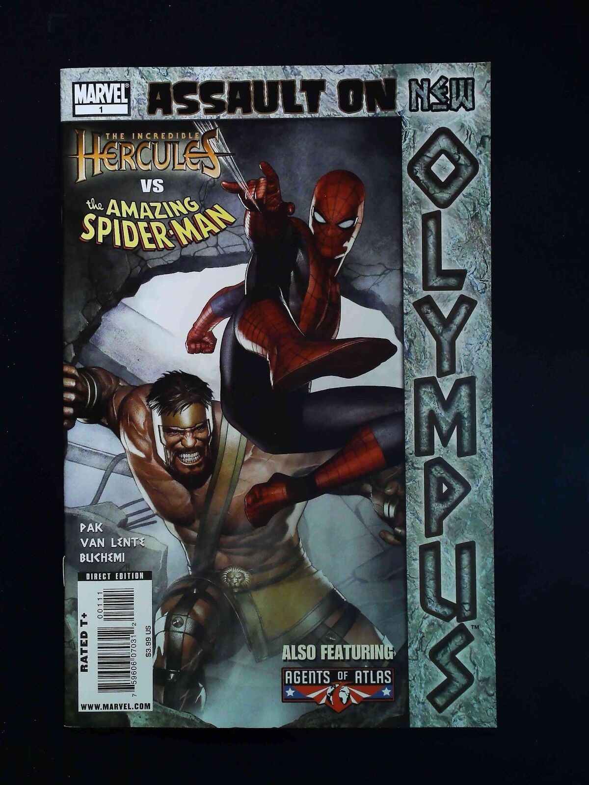 Assault On New Olimpus #1 Marvel Comics 2010 Nm