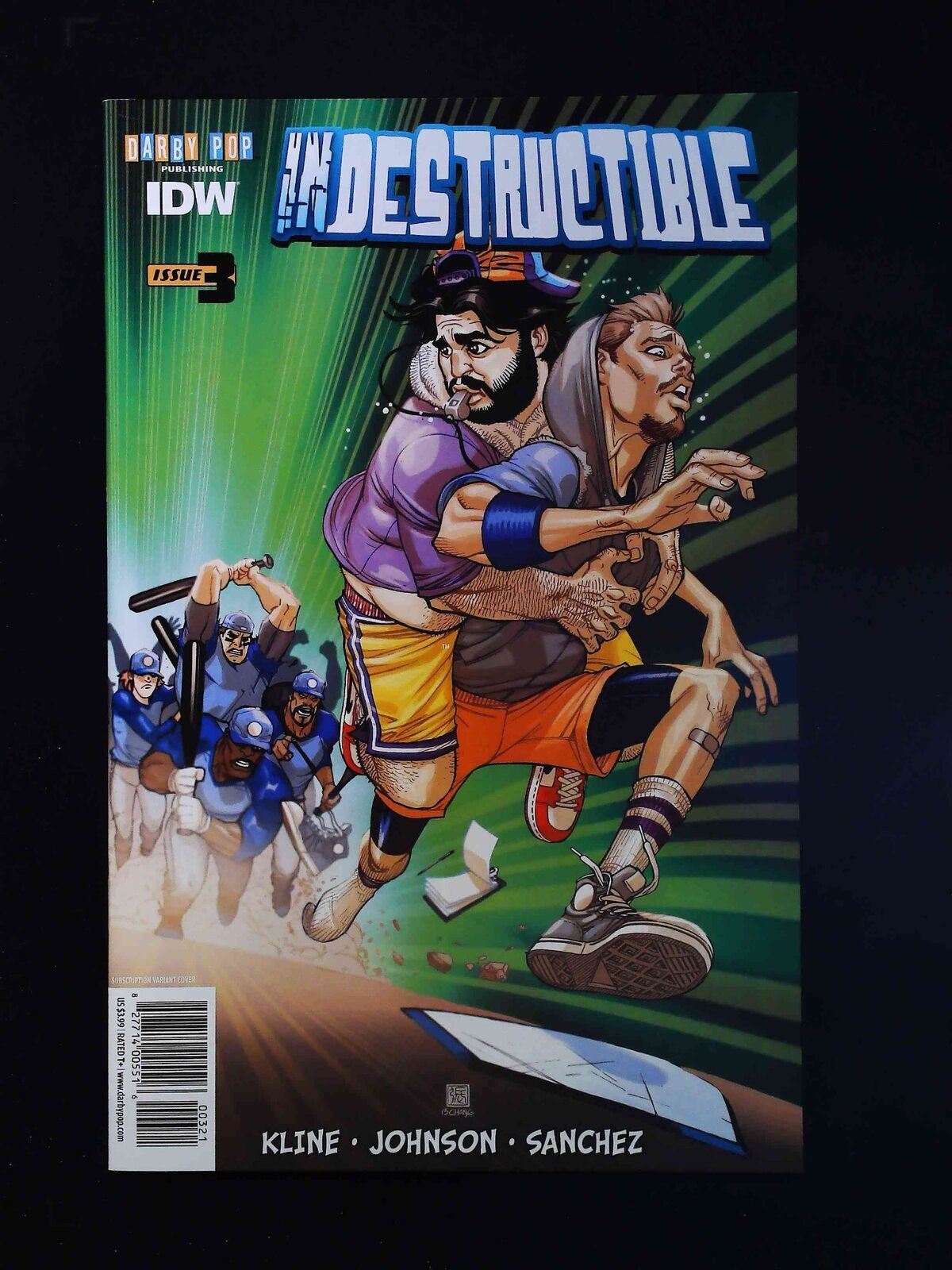 Indestructible #3Sub Idw Comics 2013 Nm Chang Variant