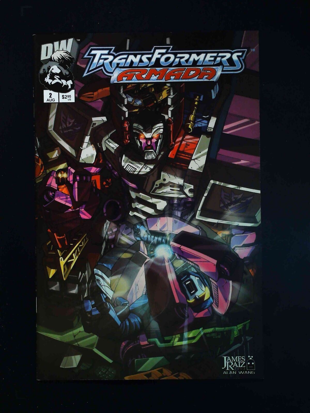 Transformers Armada Energon #2 Dreamwave Comics 2002 Nm