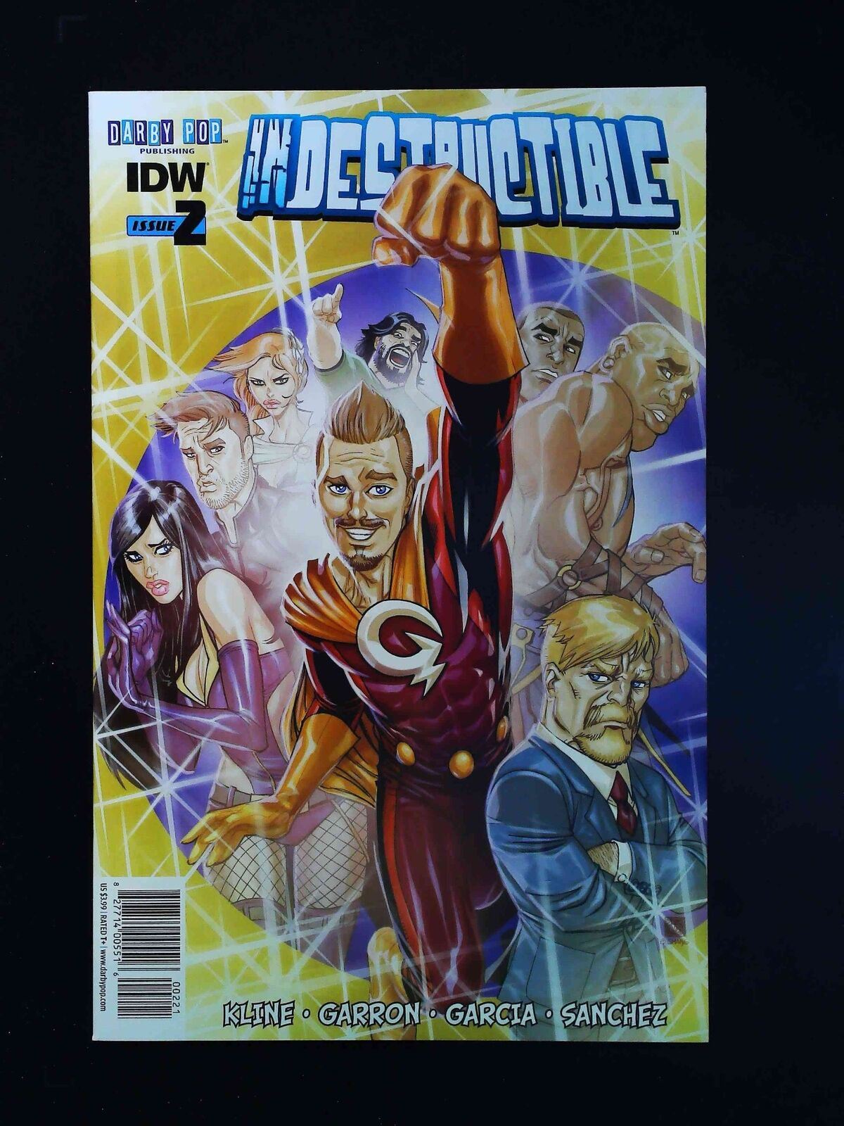 Indestructible #2Sub Idw Comics 2013 Nm- Chang Variant