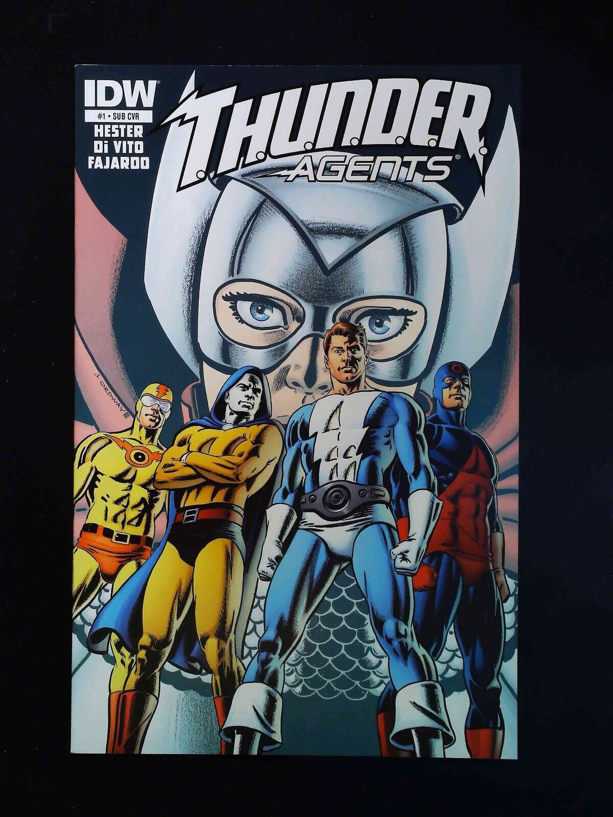 Thunder Agents #1Sub Idw Comics 2013 Nm Ordway Variant