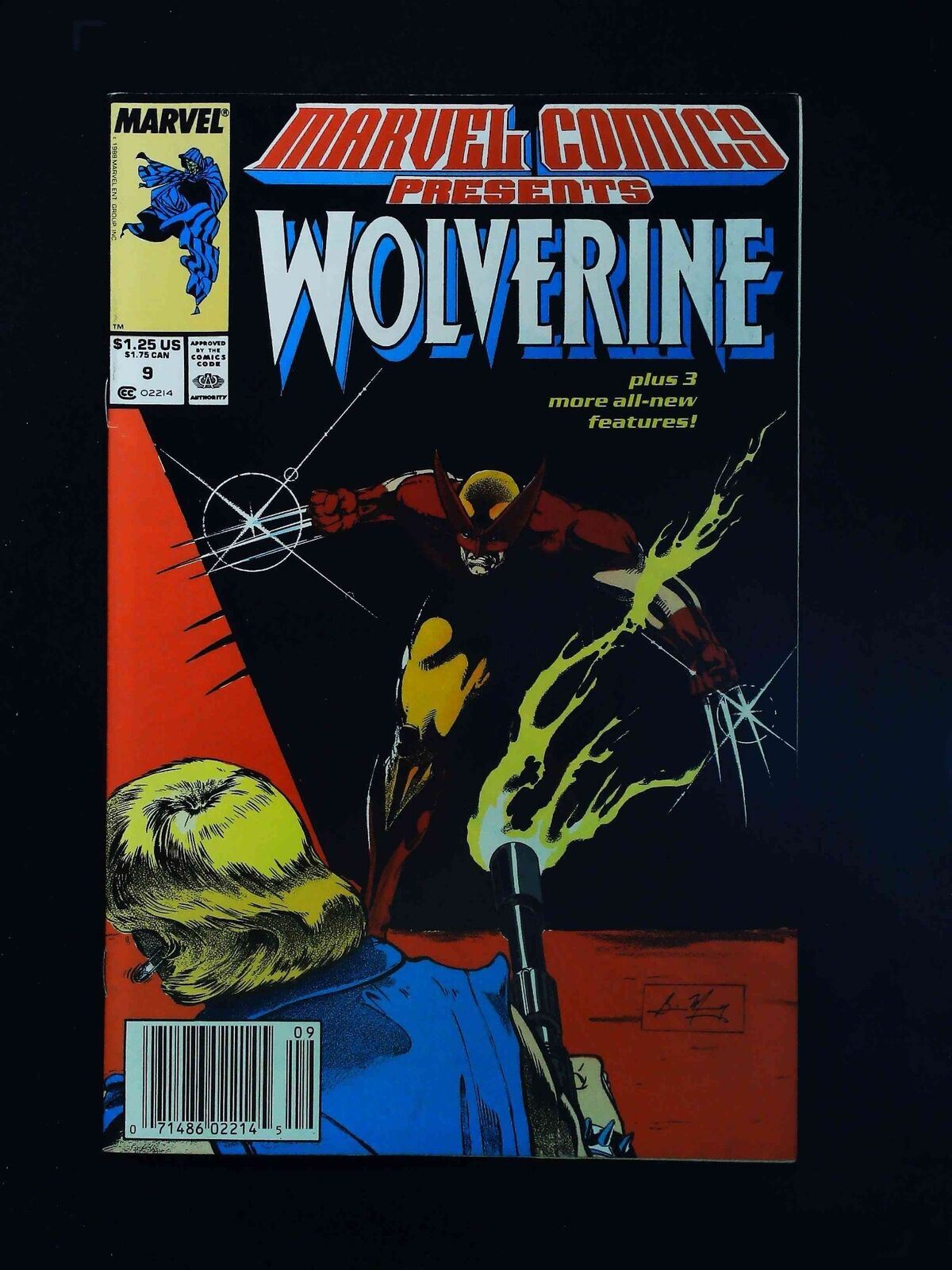 Marvel Comics Presents #9 Marvel Comics 1988 Vf+ Newsstand