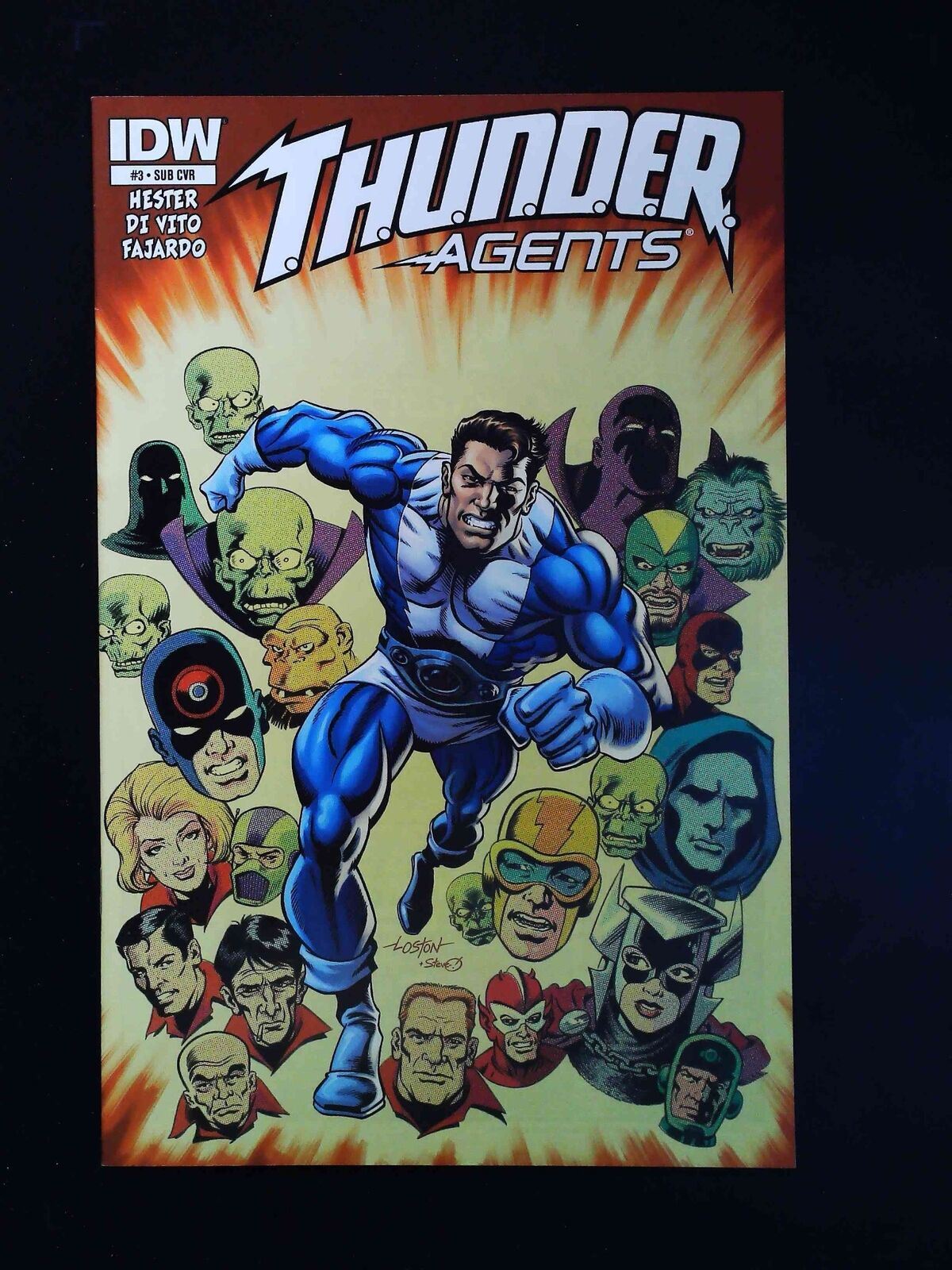 Thunder Agents #3Sub Idw Comics 2013 Vf/Nm Wallace Variant