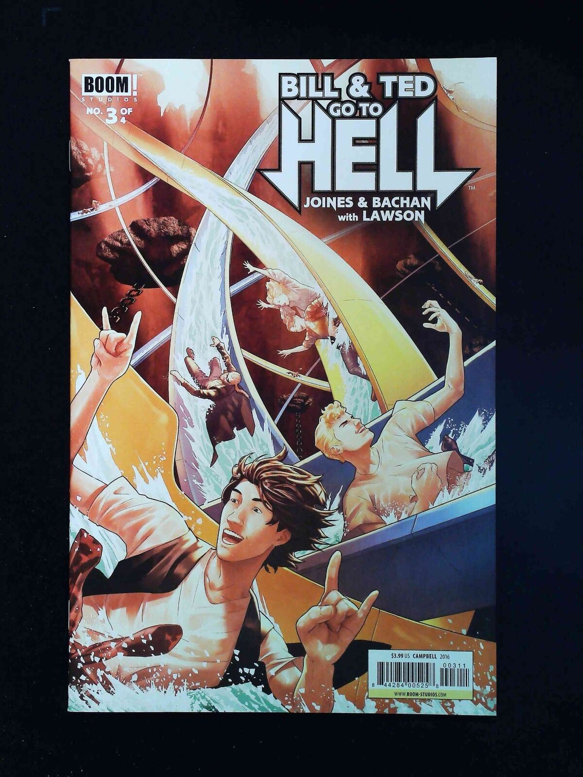 Bill And Ted Go To Hell #3 Boom Comics 2016 Nm