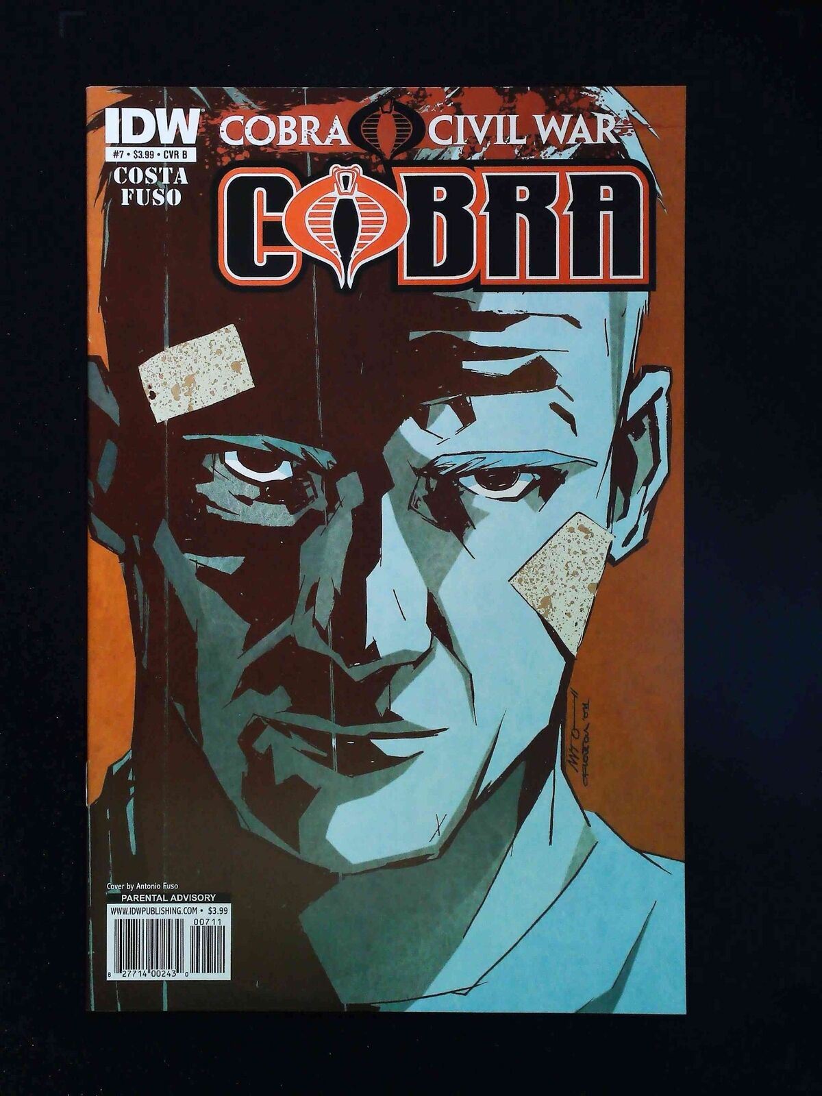Cobra #7B Idw Comics 2011 Vf/Nm Fuso Variant