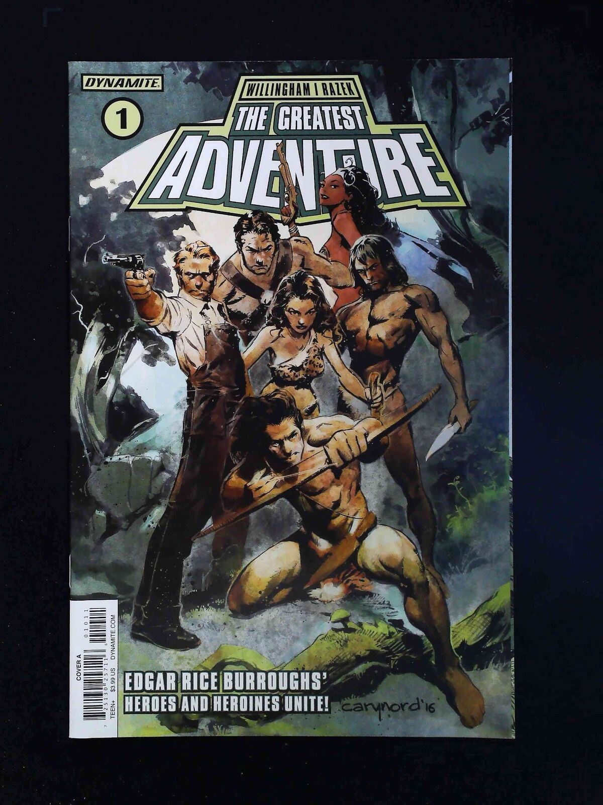 Greatest Adventure #1 Dynamite Comics 2017 Vf/Nm