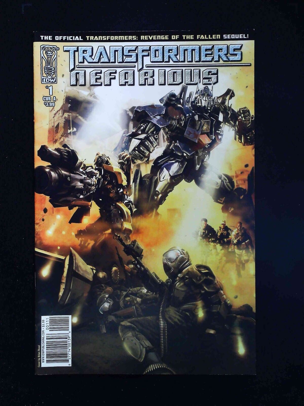 Transformers Nefarious #1 Idw Comics 2010 Nm
