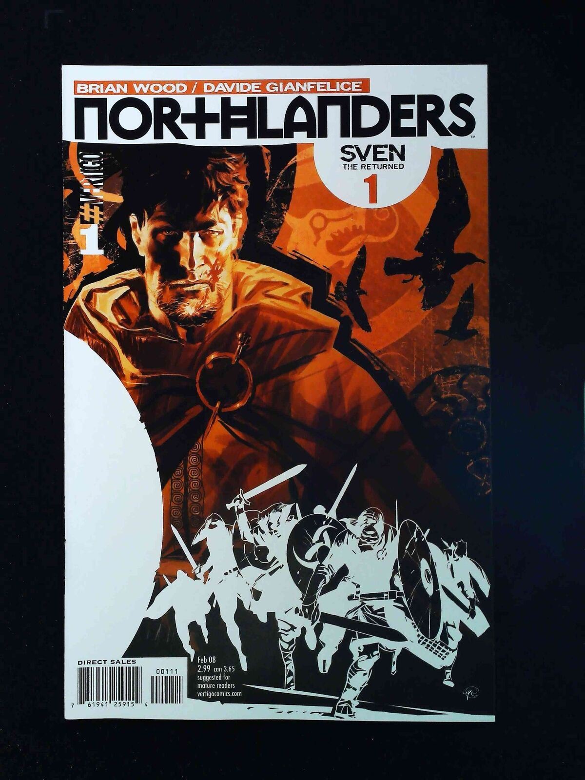 Northlanders #1 Dc/Vertigo Comics 2008 Nm-