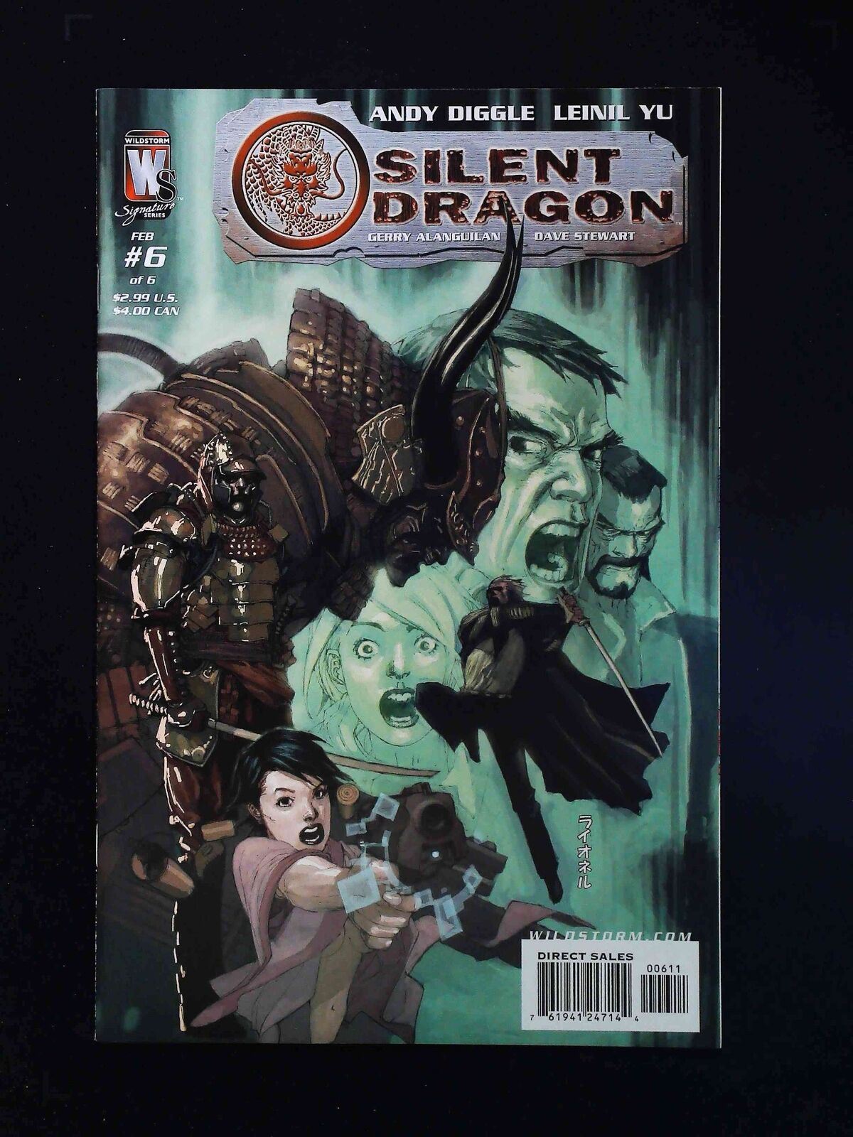 Silent Dragon #6 Dc/Wildstorm Comics 2005 Vf/Nm