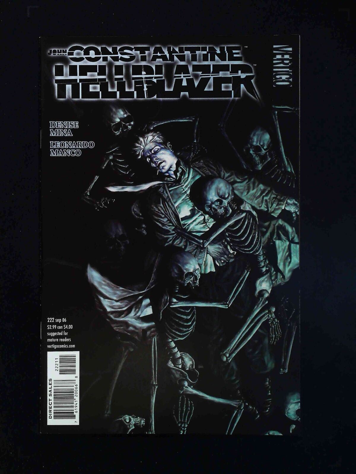 Hellblazer #222 Dc/Vertigo Comics 2006 Vf+