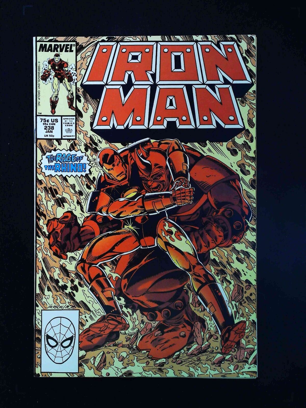 Iron Man #238 Marvel Comics 1989 Vf+