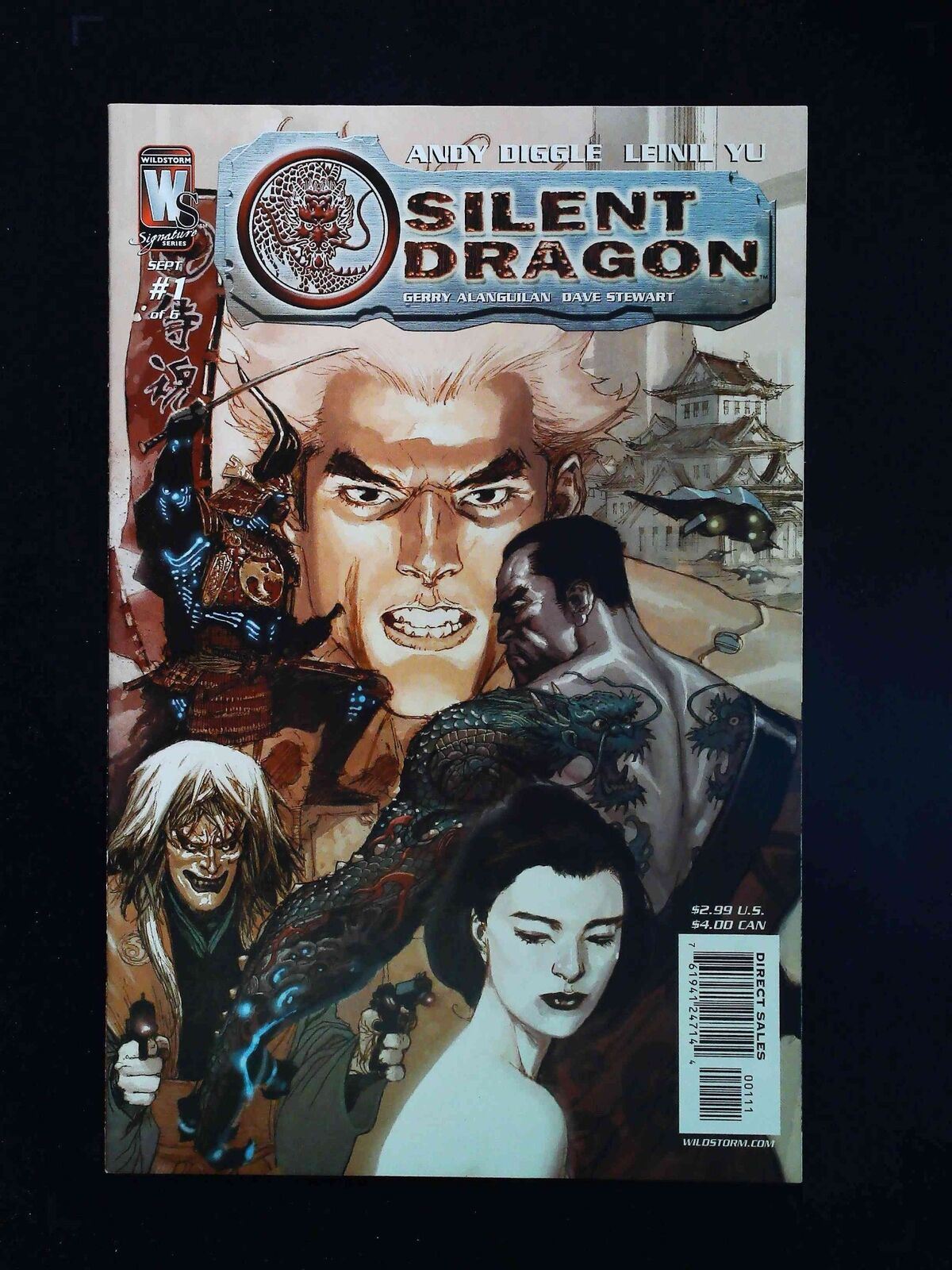 Silent Dragon #1 Dc/Wildstorm Comics 2005 Vf/Nm