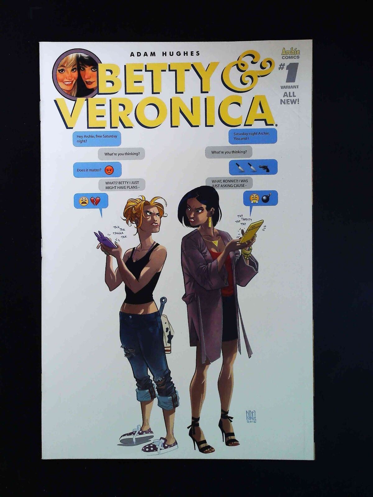 Betty And Veronica #1S (2Nd Series) Archie Comics 2016 Vf+ Perez Variant