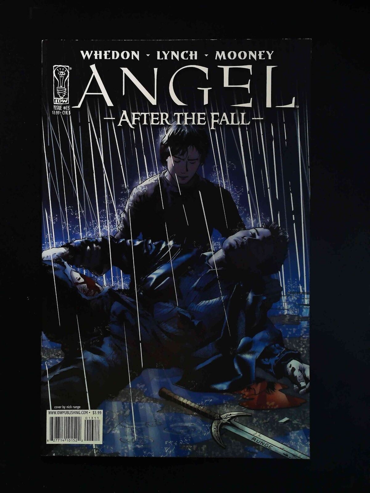 Angel After The Fall #13B Idw Comics 2008 Nm Runge Variant