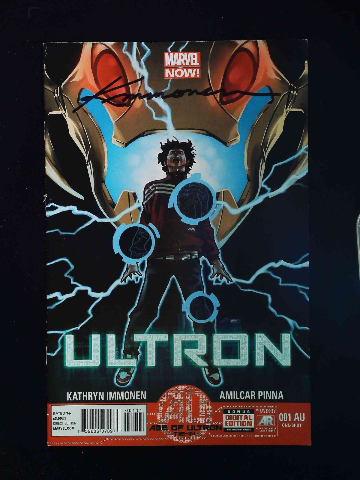 Ultron #1Au Marvel Comics 2013 Vf+ Signed By Kathryn Immonen