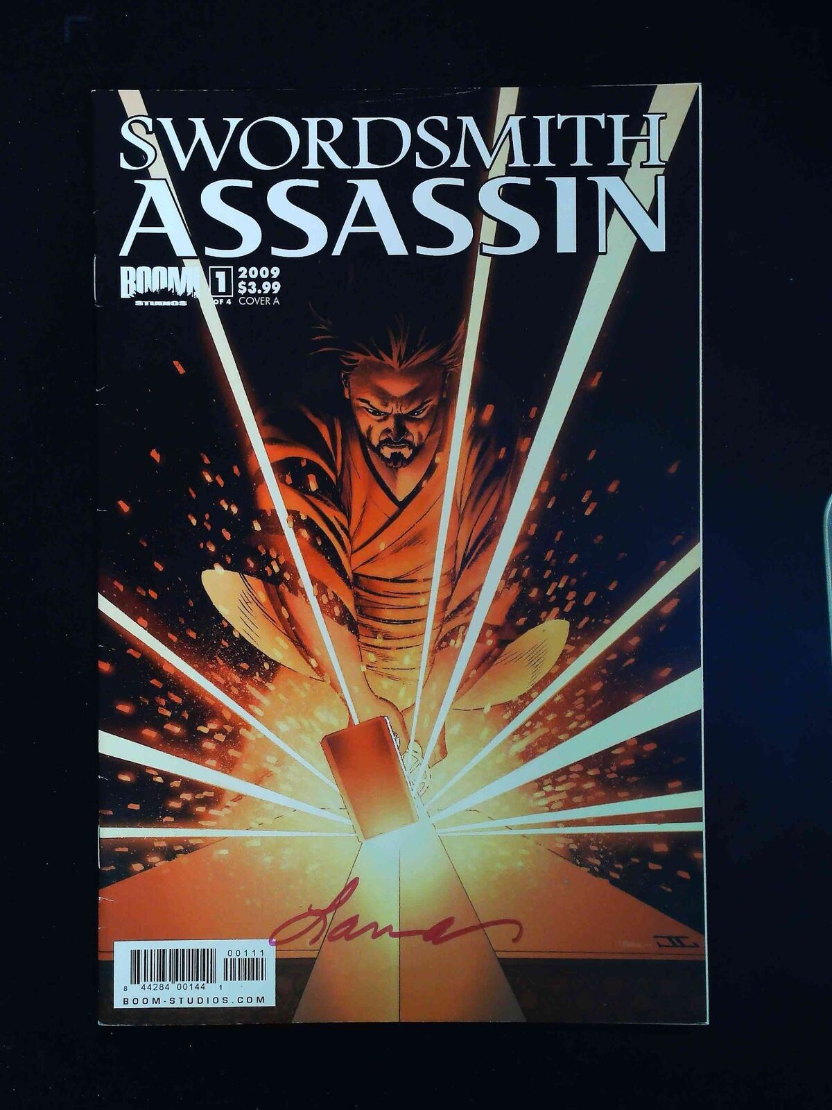 Swordsmith Assassin #1 Boom Comics 2009 Vf+ Signed By Jones