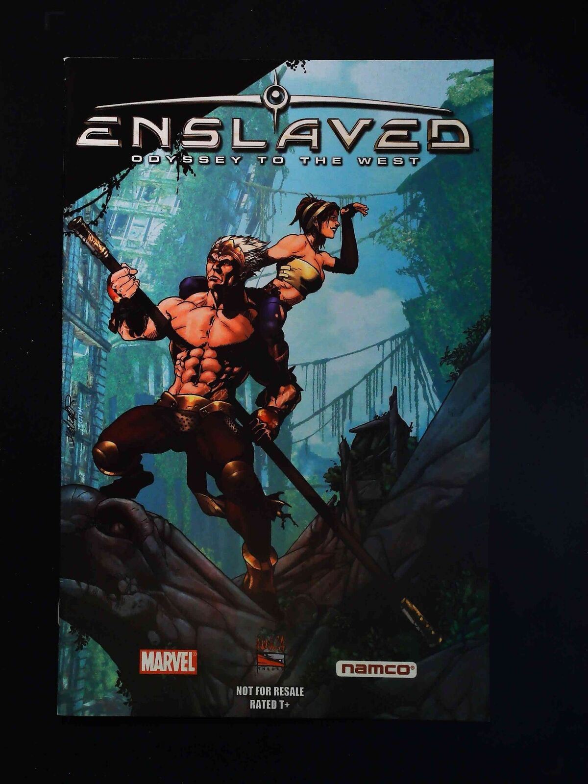 Enslaved Odyssey To The West Custom Comic #1 Marvel Comics 2010 Vf+