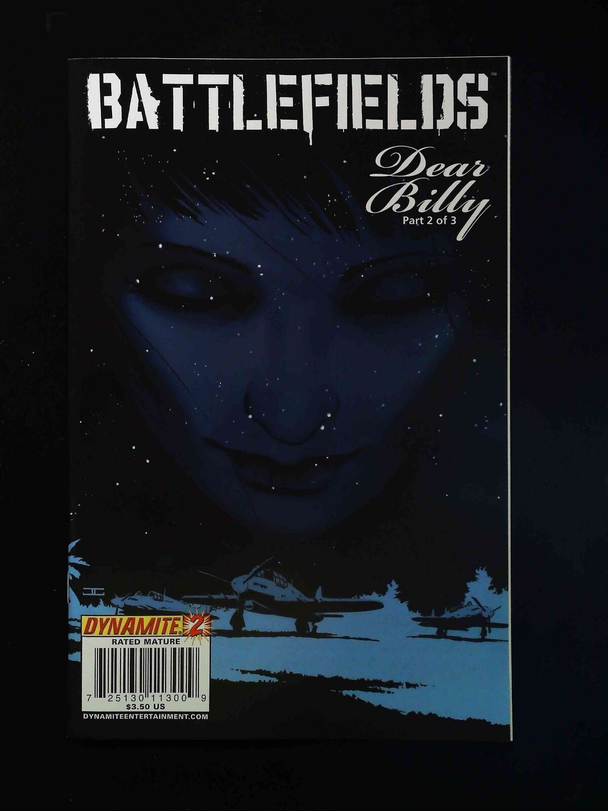 Battlefields Dear Billy #2 Dynamite Comics 2009 Nm-