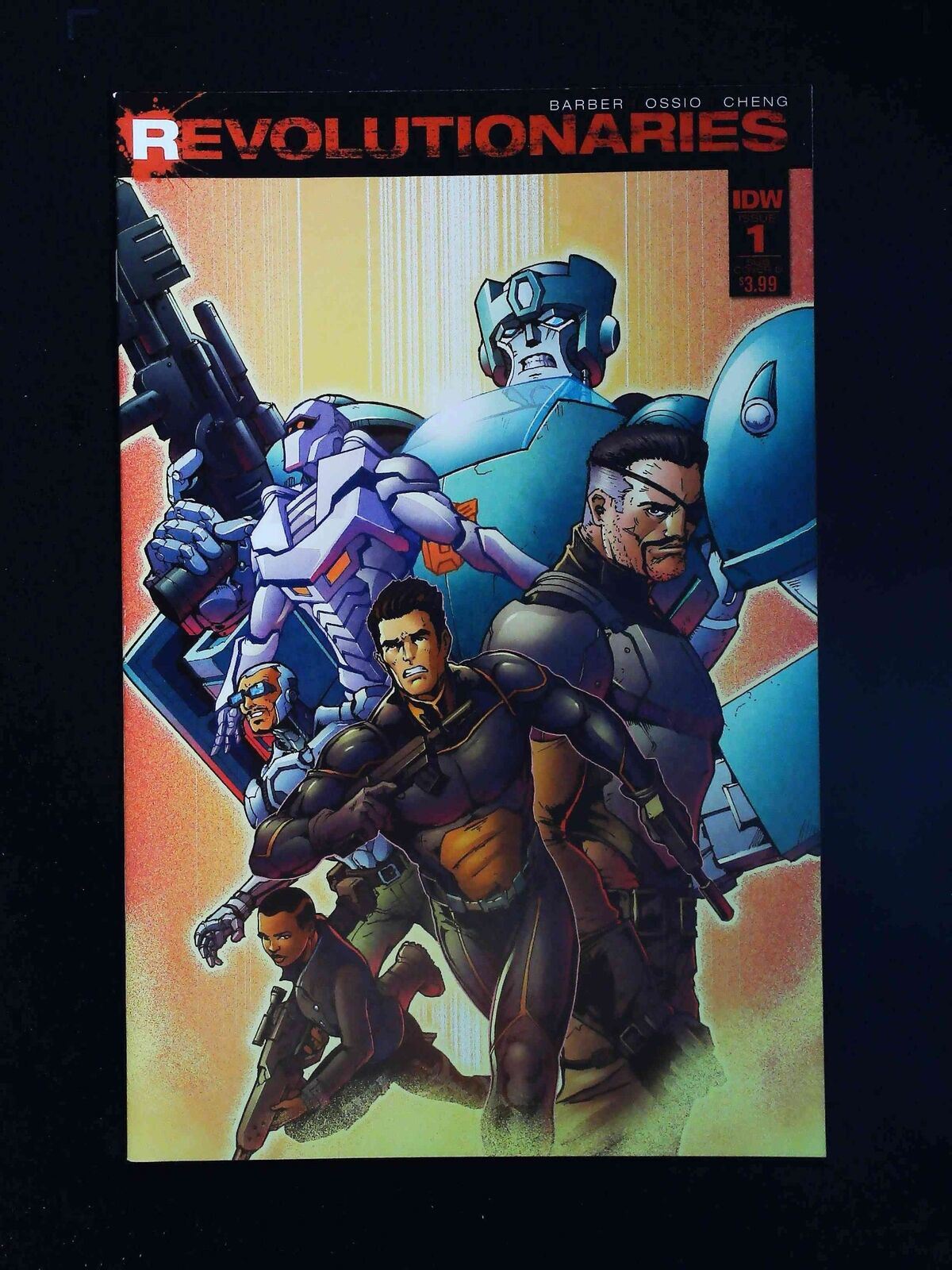 Revolutionaries #1Sub Idw Comics 2016 Nm- Griffith Variant