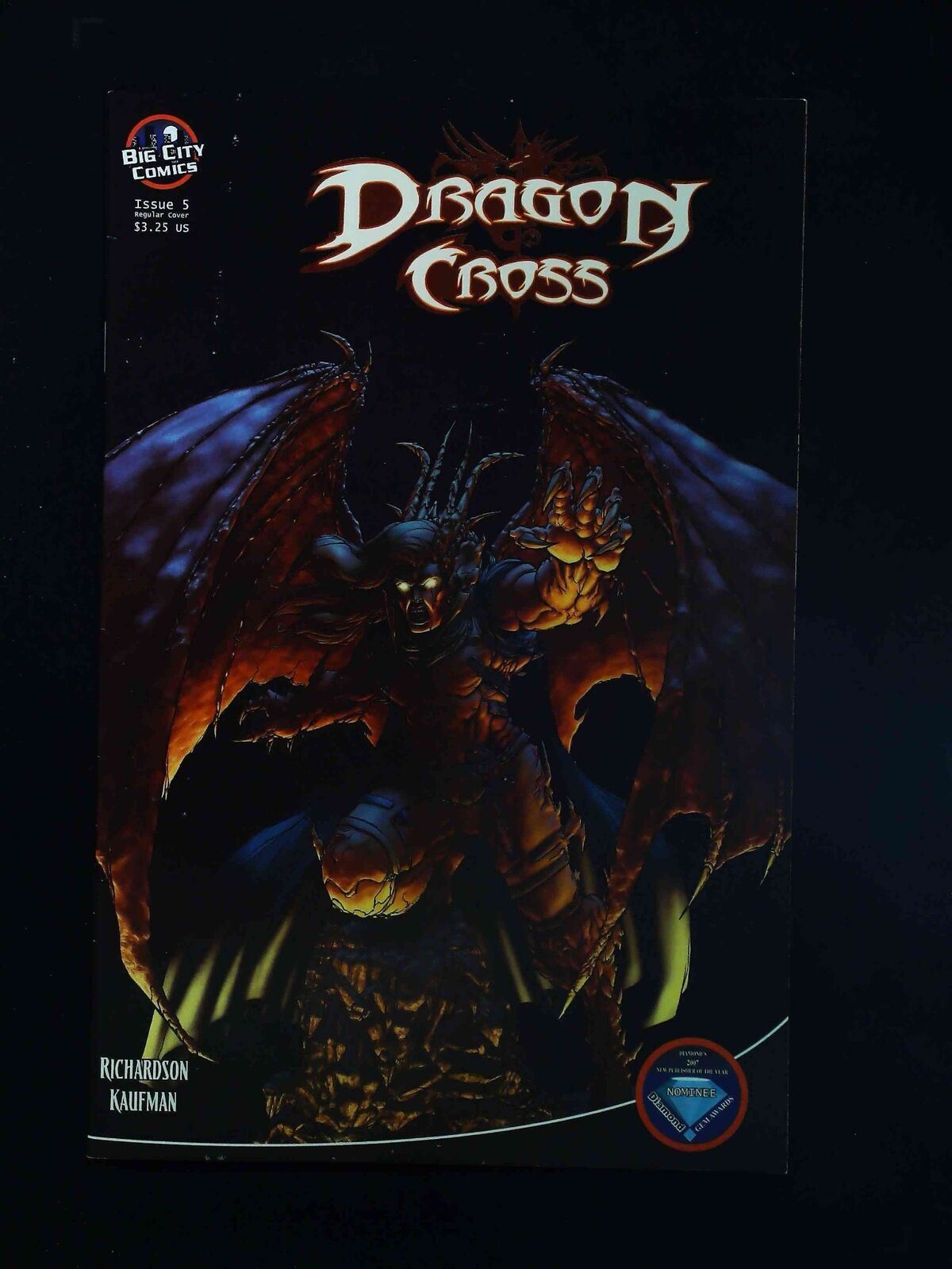 Dragon Cross #5 Big City Comics 2008 Vf+