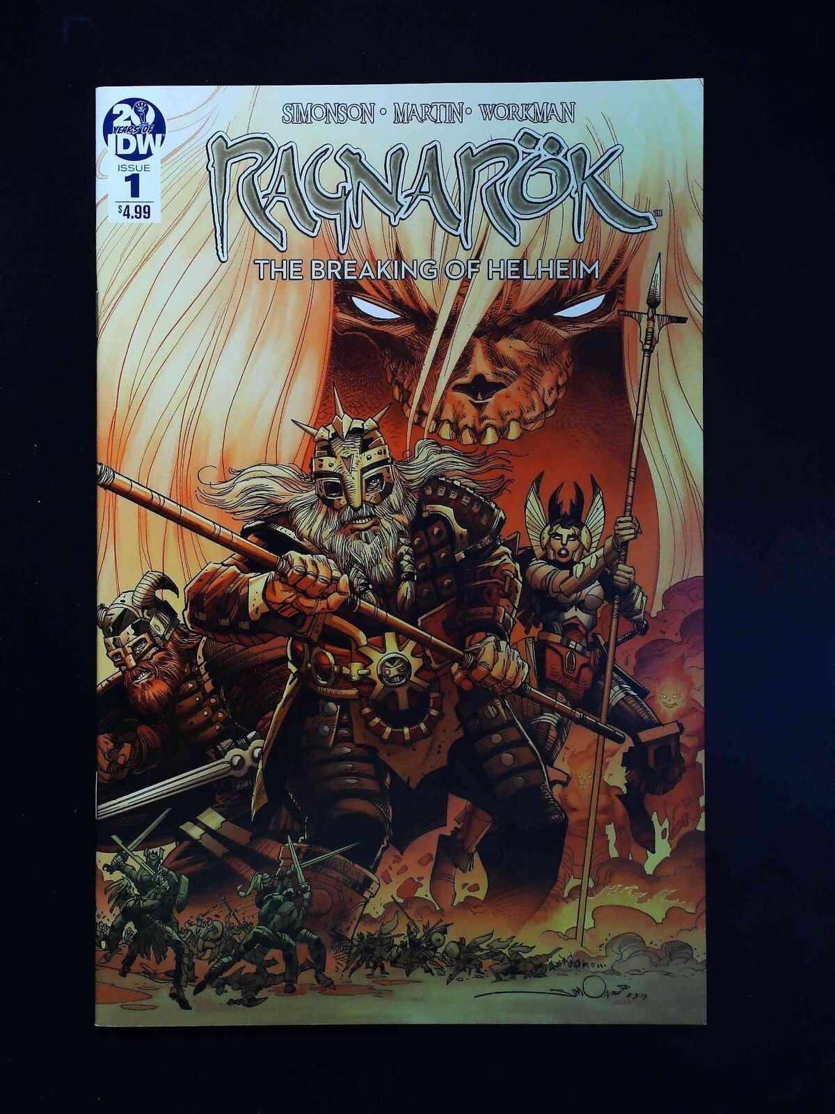 Ragnarok The Breaking Of Helheim #1 Idw Comics 2019 Nm