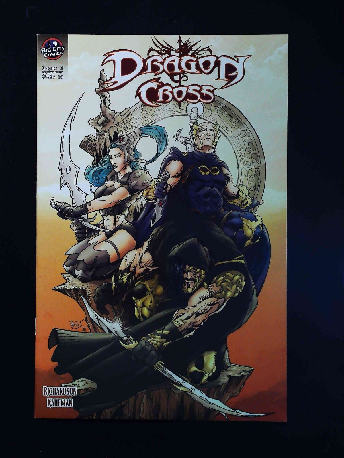 Dragon Cross #3 Big City Comics 2008 Vf/Nm