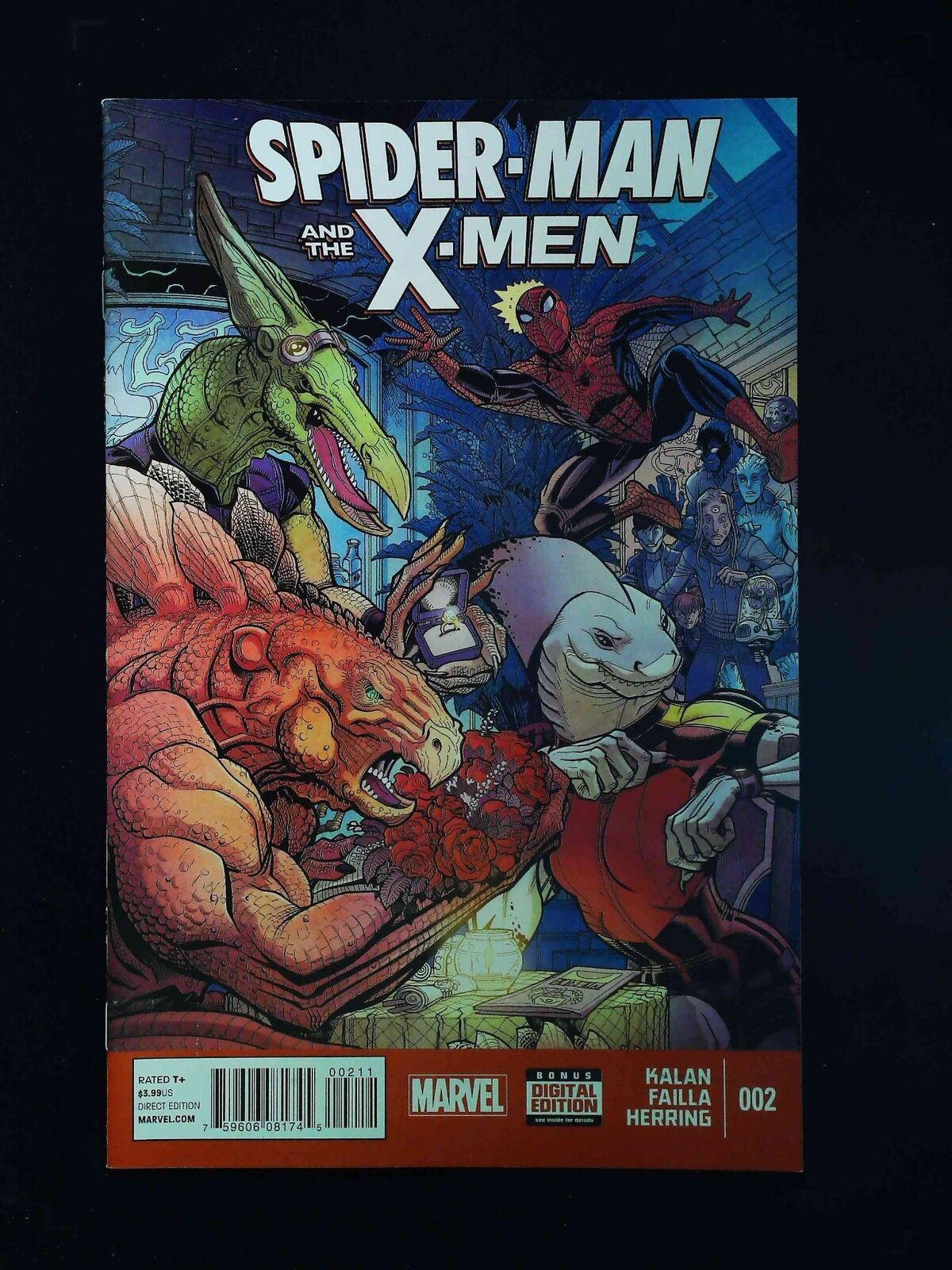 Spider-Man And The X-Men #2 Marvel Comics 2015 Vf+