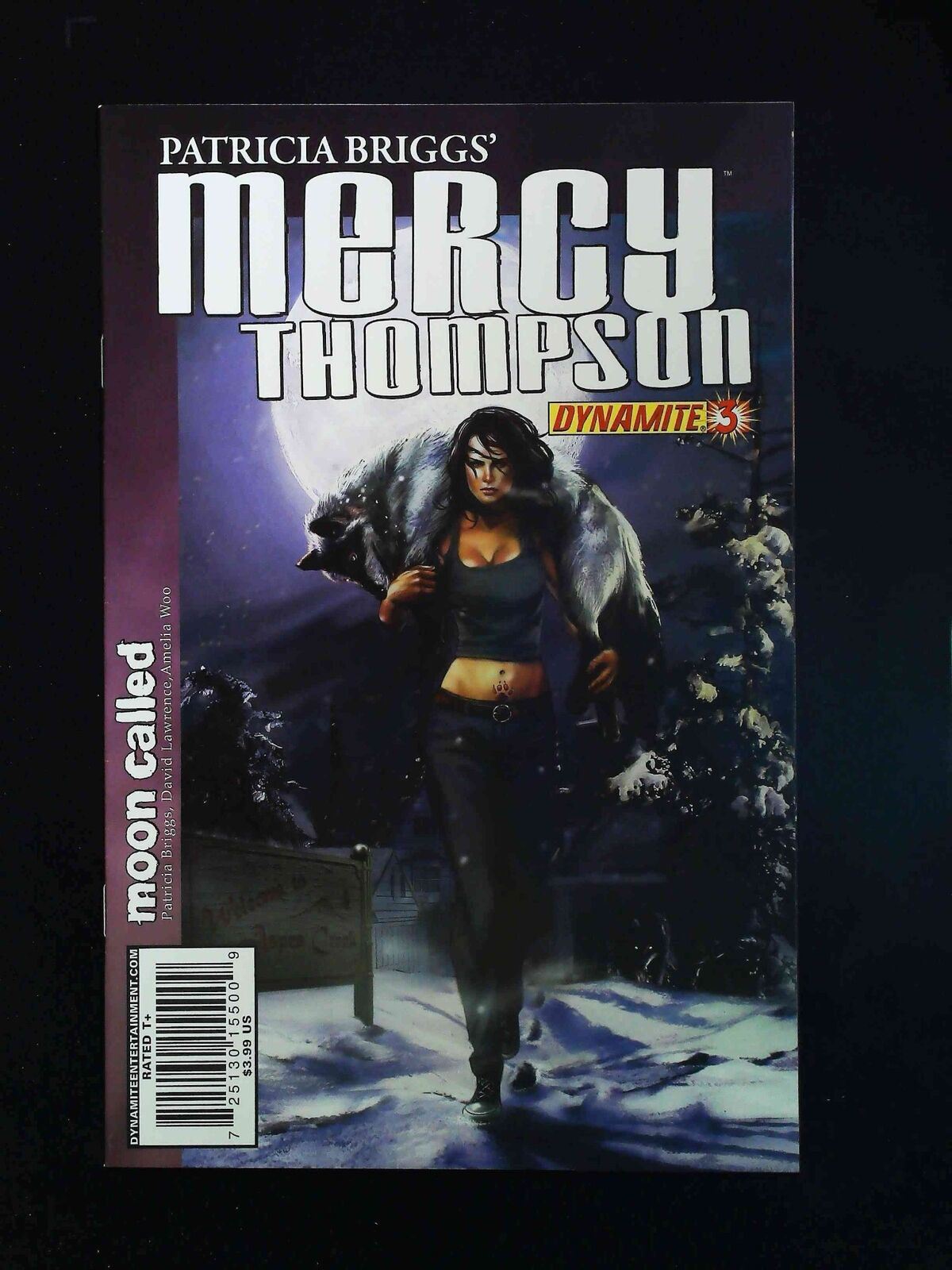 Mercy Thompson Moon Colled #3 Dynamite Comics 2010 Vf+