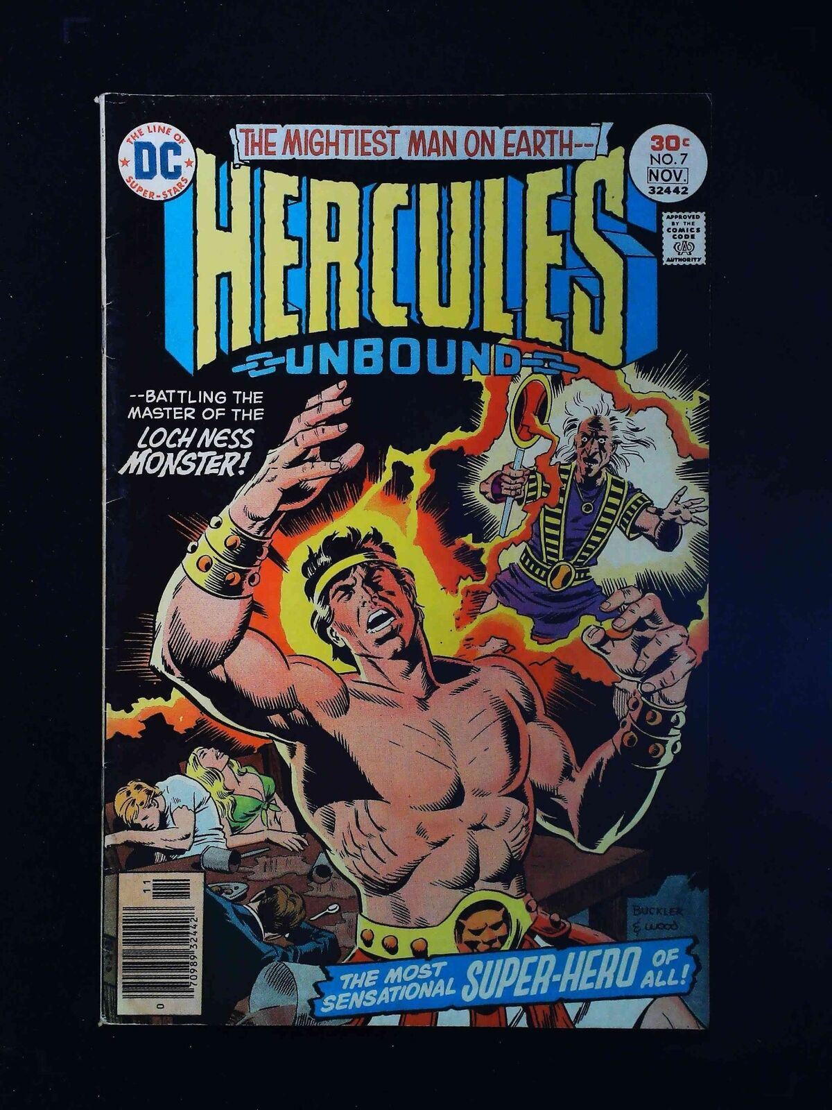 Hercules Unbound #7 Dc Comics 1976 Fn+ Newsstand
