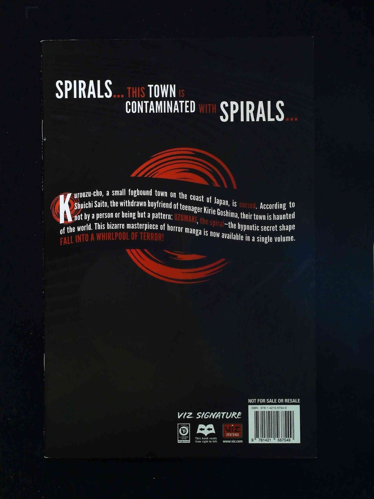 Uzumaki Hc #1 Viz Media Llc Comics 2013 Vf/Nm