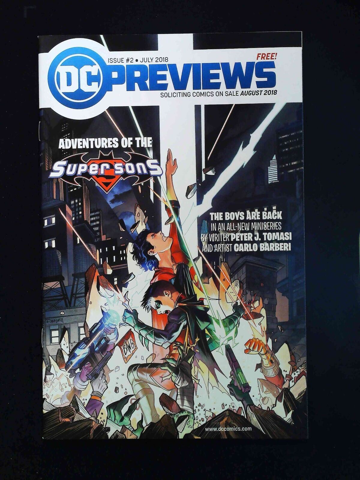 Dc Preview #2 Dc Comics 2018 Nm